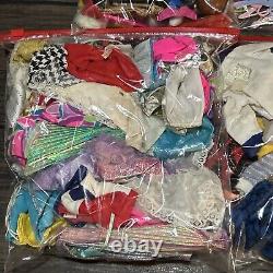 Large Lot Of Vintage Barbie Dolls / Cases / Clothes Accessories GOOD CONDITION