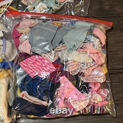 Large Lot Of Vintage Barbie Dolls / Cases / Clothes Accessories GOOD CONDITION