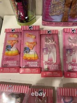 Large Mattel Barbie Fashion Fever LOT, ALL BRAND NEW