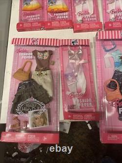 Large Mattel Barbie Fashion Fever LOT, ALL BRAND NEW