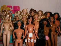 Lot 16 barbies superstar, christiecut& style, hooray, birthstone collection