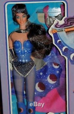 Lot 2 Rare Vtg 1979 Mattel Guardian Goddess Sun Spell & Moon Mystic Dolls Nib