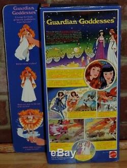 Lot 2 Rare Vtg 1979 Mattel Guardian Goddess Sun Spell & Moon Mystic Dolls Nib
