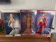 Lot 3 Barbie Complete Diva Collection Gone Platinum, Red Hot, All That Glitters