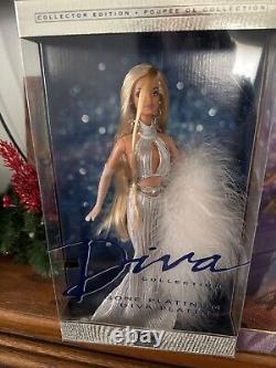 Lot 3 Barbie Complete Diva Collection Gone Platinum, Red Hot, All That Glitters