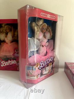 Lot 3 versions of Barbie Sweet Roses, Home Pretty, Living Pretty 1989 Mattel