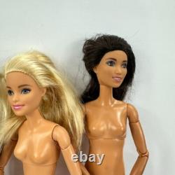 Lot 5 bodies Barbie doll Made to Move Standard Tall Pale Tan rebody or OOAK