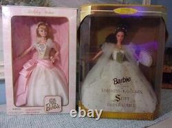 Lot 9 Barbie dolls 12 Holiday, Empress, Hilary Duff, Solo in Spotlight, Angel