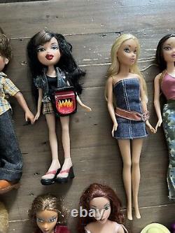 Lot Early Generation Bratz & My Scene Dolls Shoes Clothes Accessories Y2K