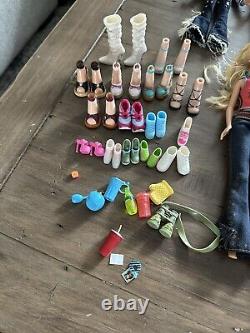 Lot Early Generation Bratz & My Scene Dolls Shoes Clothes Accessories Y2K