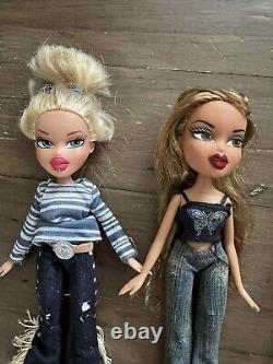 Lot Early Generation Bratz & My Scene Dolls Shoes Clothes Accessories Y2K