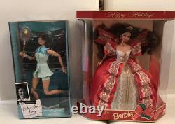 Lot Of 10 Barbie Dolls- Winter Velvet, Holiday, BMR, Easter Magic, Billie NRFB