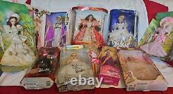 Lot Of 10 Barbies With Damage Boxes Or No Box. Dolls Untouched. Read