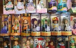 Lot Of 23 Barbie Kelly Dolls Holiday Halloween Party Birthday Rapunzel New NIB