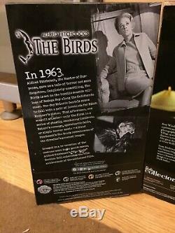 Lot Of 3 Alfred Hitchcock Barbies, The Birds, Rear Window, To Catch A Thief NRFB