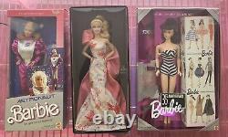 Lot Of 3 BARBIE Collectible Dolls NEW IN BOX