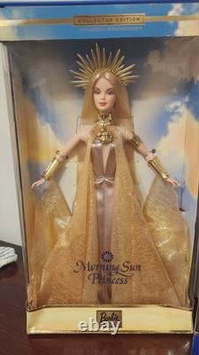 Lot Of 3 Barbie Morning Sun, Evening Star & Midnight Moon Princesses/NRFB