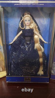 Lot Of 3 Barbie Morning Sun, Evening Star & Midnight Moon Princesses/NRFB