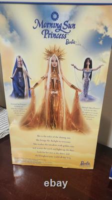 Lot Of 3 Barbie Morning Sun, Evening Star & Midnight Moon Princesses/NRFB