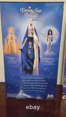 Lot Of 3 Barbie Morning Sun, Evening Star & Midnight Moon Princesses/NRFB