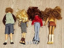 Lot Of 4 My Scene Barbie Dolls Clothes And Accessories RARE Mattel
