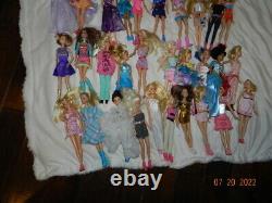 Lot Of 40 Mixed Barbie Doll Figures clothes shoes accessories (My lot 1)