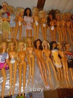 Lot Of 45 Barbies 1966 Rare