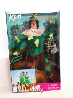 Lot Of 5 Barbie Wizard Of Oz 1999 Complete Set Of 5 & Munchkin Nrfb