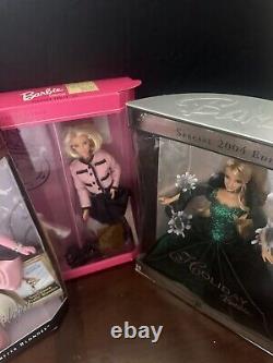 Lot Of 5 Barbies With Boxes Great Condition