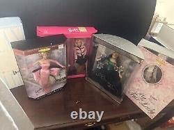 Lot Of 5 Barbies With Boxes Great Condition