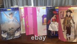 Lot Of 6 Barbie Dolls