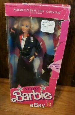 Lot Of 7 Vintage 90's Barbies Dentist Barbie, Happy Holidays, Flower Fun, Army