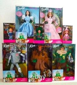 Lot Of 8 Barbie Wizard Of Oz 1999 Complete Set Of 8