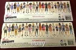 Lot Of 9 Barbie FASHIONISTAS Dolls, 14 20 52 62 71 82 90 93 97 All New In Box