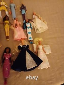 Lot Of Old Mini Barbie Dolls 34 McDonalds Rarest never made again