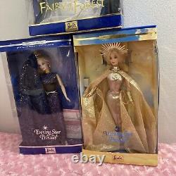 Lot Of The 3 Princess, Barbie Morning Sun, Evening Star & Fairy Of The Forest