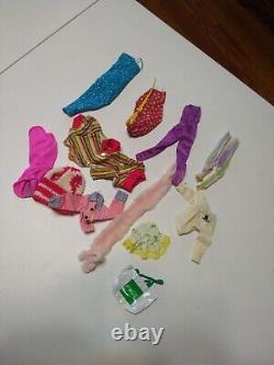 Lot Of Vintage 1980s Mattel Barbie Dolls And Clothes