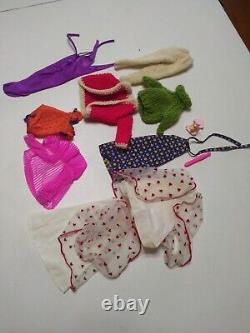 Lot Of Vintage 1980s Mattel Barbie Dolls And Clothes