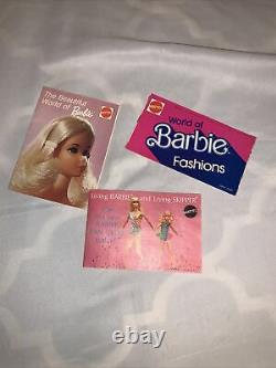 Lot Of Vintage Barbie and Ken Dolls With Clothes, Shoes, Bed, Bike, Book And More