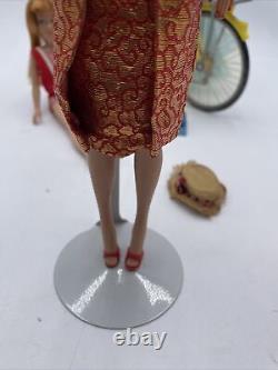 Lot Of Vintage Matte Barbie Dolls 1960's Bendy Legs/malibu/ Bubblecut/midge +++