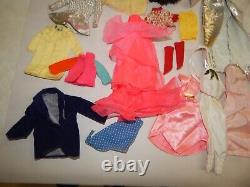 Lot Vintage Mattel Barbie Skipper Francie Ken Doll Clothes Outfits Accessories