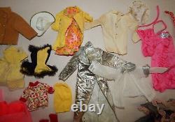 Lot Vintage Mattel Barbie Skipper Francie Ken Doll Clothes Outfits Accessories