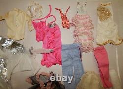 Lot Vintage Mattel Barbie Skipper Francie Ken Doll Clothes Outfits Accessories