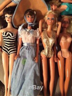 Lot of 10 Vintage Barbie and Friends