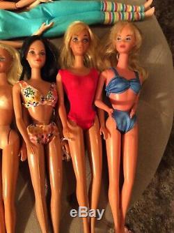 Lot of 10 Vintage Barbie and Friends