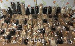 Lot of 121-pcs. Vintage BARBIE DOLL HEADS Ken / Wigs (NO Body, NO Clothes)GREAT