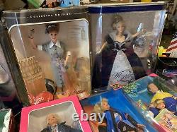 Lot of 13x dolls all new in box mostly barbie mattel lucy more