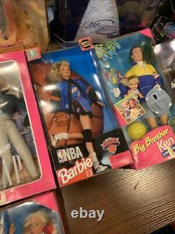 Lot of 13x dolls all new in box mostly barbie mattel lucy more