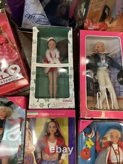 Lot of 13x dolls all new in box mostly barbie mattel lucy more
