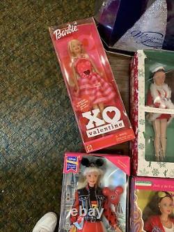 Lot of 13x dolls all new in box mostly barbie mattel lucy more